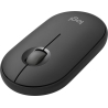 Logitech Pebble 2 M350s Wireless Mouse, RF Wireless + Bluetooth, 4000 DPI, Tonal Graphite / 910-007015