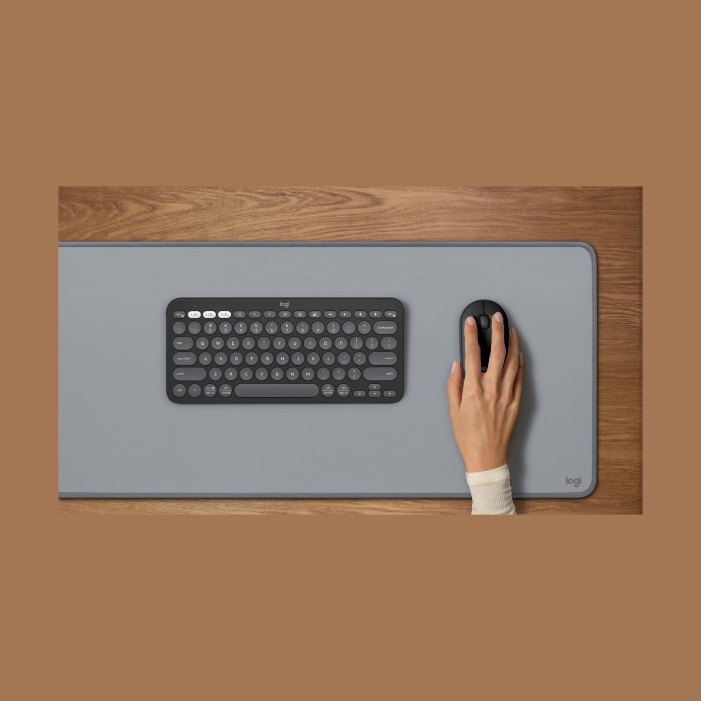 Logitech M350S Pebble 2 Bluetooth Mouse - TONAL GRAPHITE