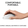 Logitech LOGI M240 Silent Bluetooth Mouse - WHITE