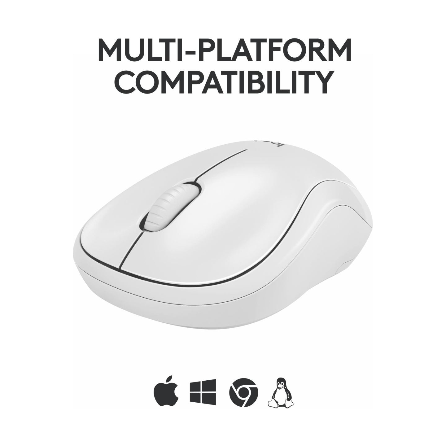 Logitech LOGI M240 Silent Bluetooth Mouse - WHITE