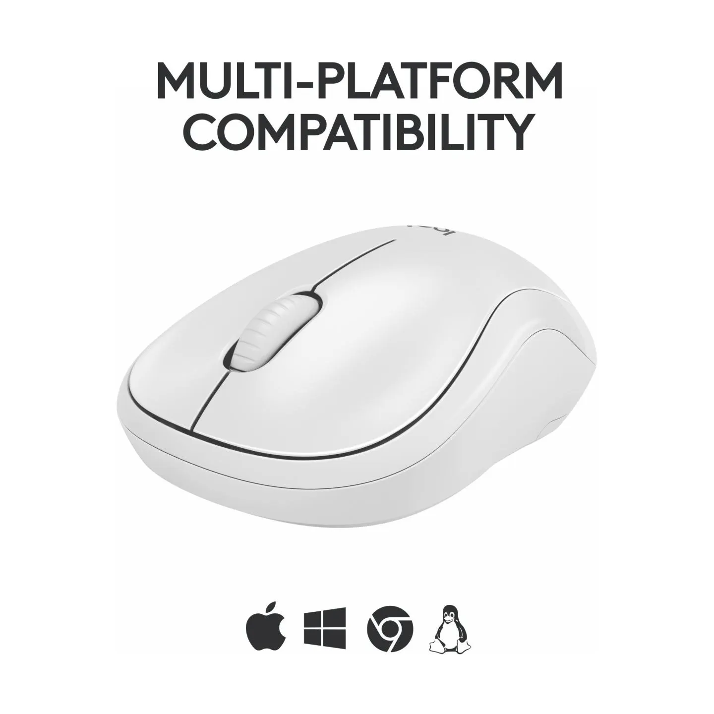 Logitech LOGI M240 Silent Bluetooth Mouse - WHITE