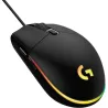 Logitech G203 LIGHTSYNC Corded Gaming Mouse - BLACK - USB