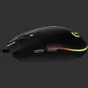 Logitech G203 LIGHTSYNC Corded Gaming Mouse - BLACK - USB