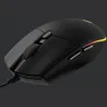 Logitech G203 LIGHTSYNC Corded Gaming Mouse - BLACK - USB