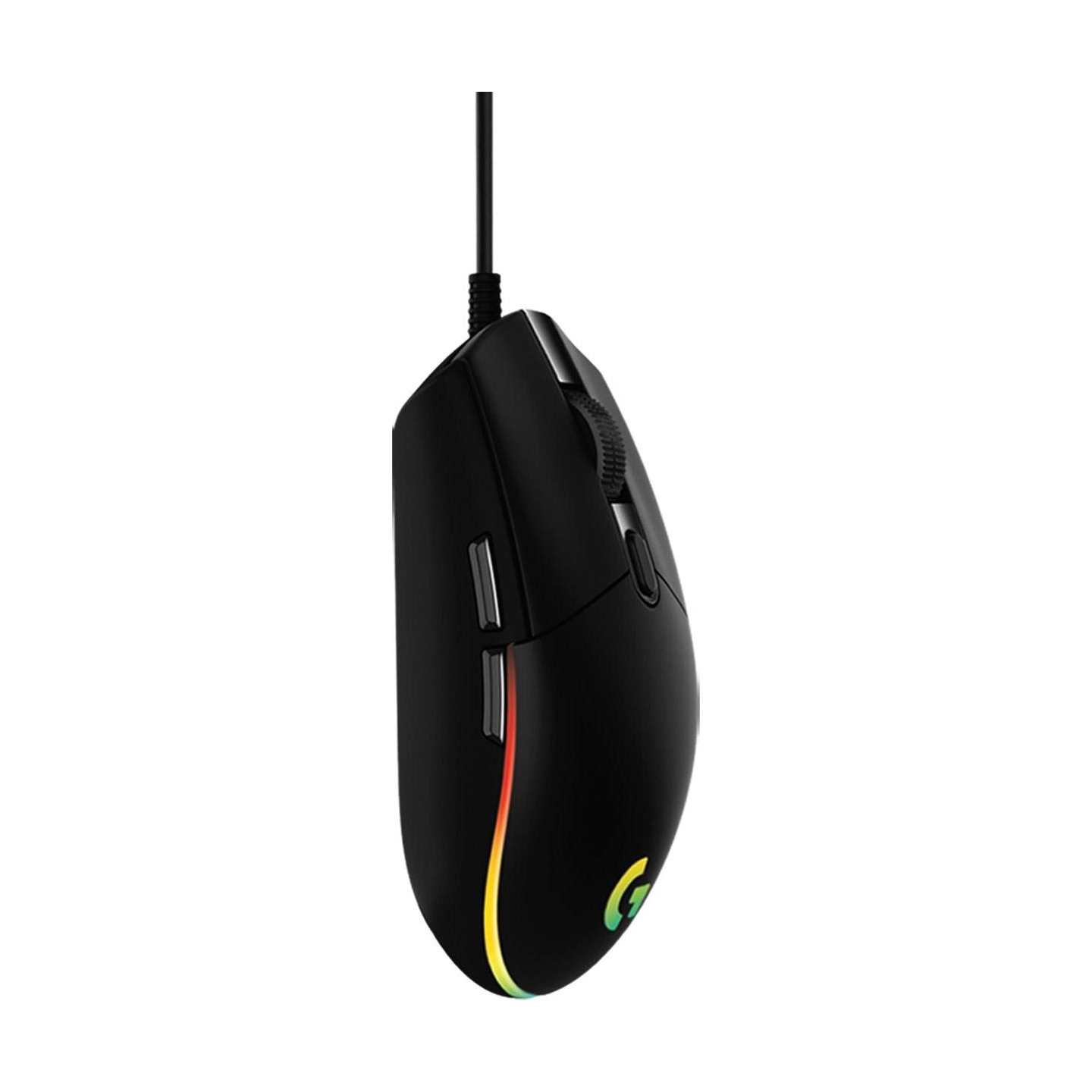 Logitech G203 LIGHTSYNC Corded Gaming Mouse - BLACK - USB