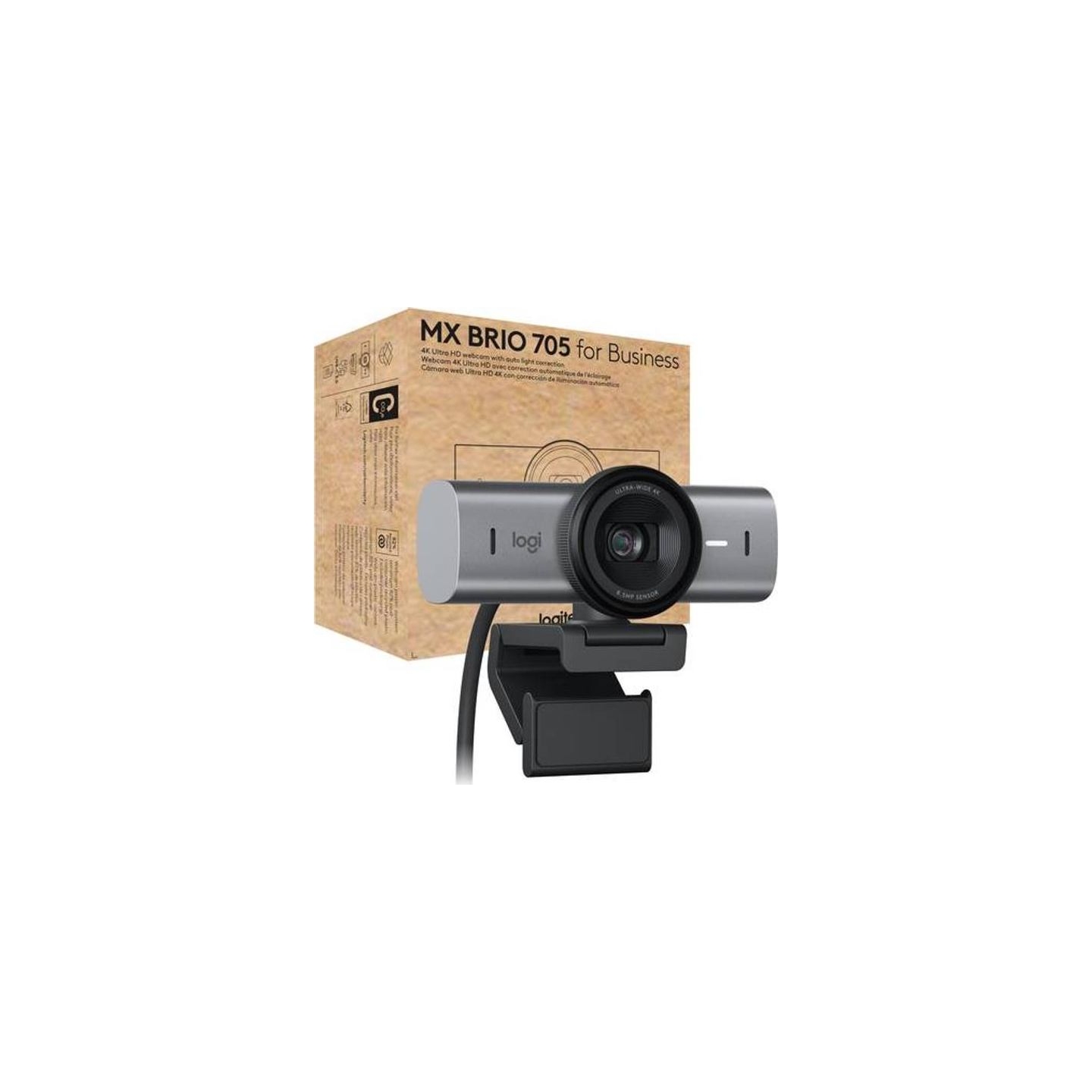 Logitech LOGI MX Brio 705 for Business - GRAPHITE