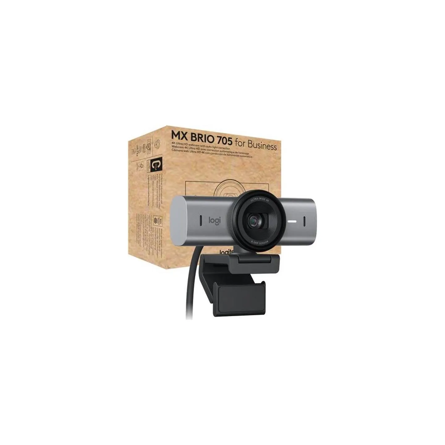Logitech LOGI MX Brio 705 for Business - GRAPHITE