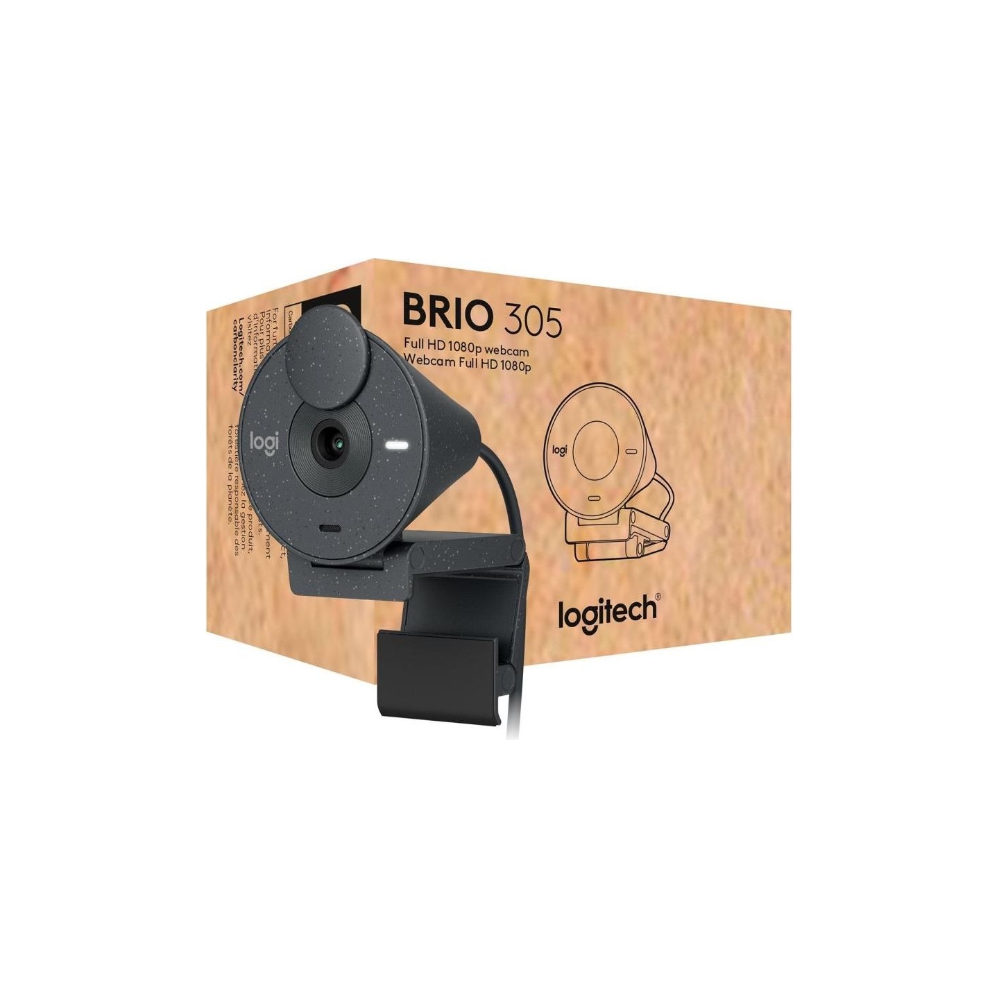Logitech LOGI Brio 305 - GRAPHITE