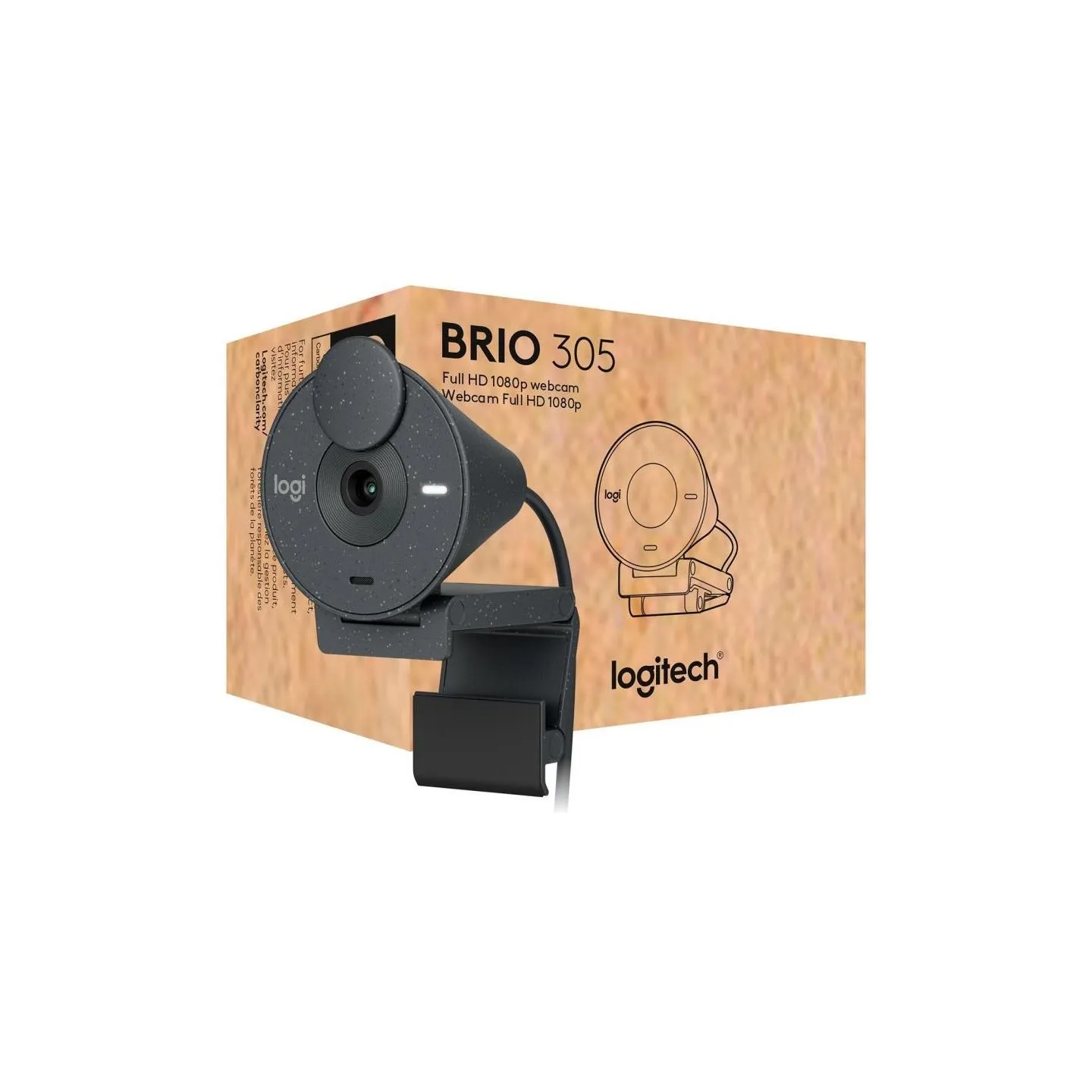 Logitech LOGI Brio 305 - GRAPHITE