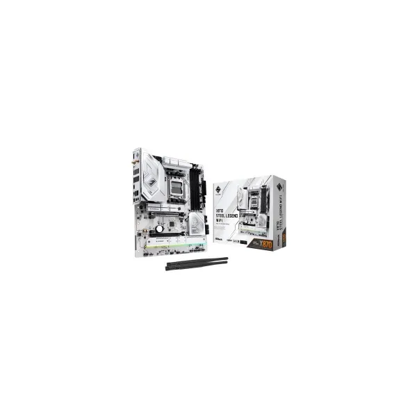 Asrock Motherboard X870 STEEL LEGEND WIFI AM5 4DDR5 M.2 ATX