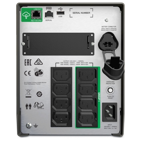 APC SmartConnect UPS SMT 1000 VA Tower