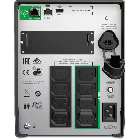 APC SmartConnect UPS SMT 1000 VA Tower