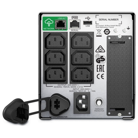 APC SMART-UPS 750VA LCD 230V WITH SMARTCONNECT