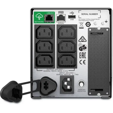 APC SMART-UPS 750VA LCD 230V WITH SMARTCONNECT