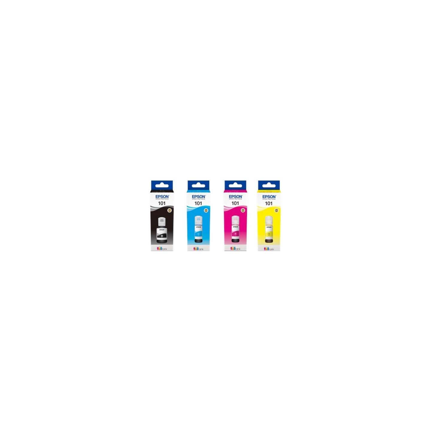 Epson 1LB 101 EcoTank Cyan ink bottle
