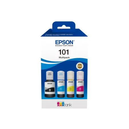 Epson Ink Consumables  4-colour | 101 EcoTank | Ink Bottle | Multipack
