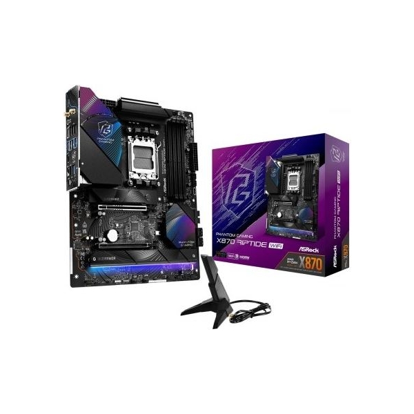 Asrock Motherboard X870 RIPTIDE WIFI 4DDR5 M.2 ATX