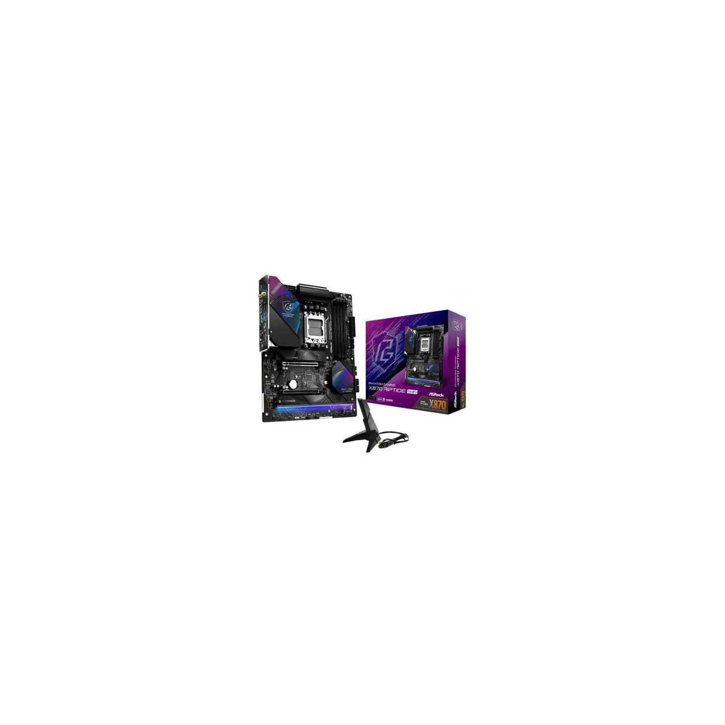 Asrock Motherboard X870 RIPTIDE WIFI 4DDR5 M.2 ATX