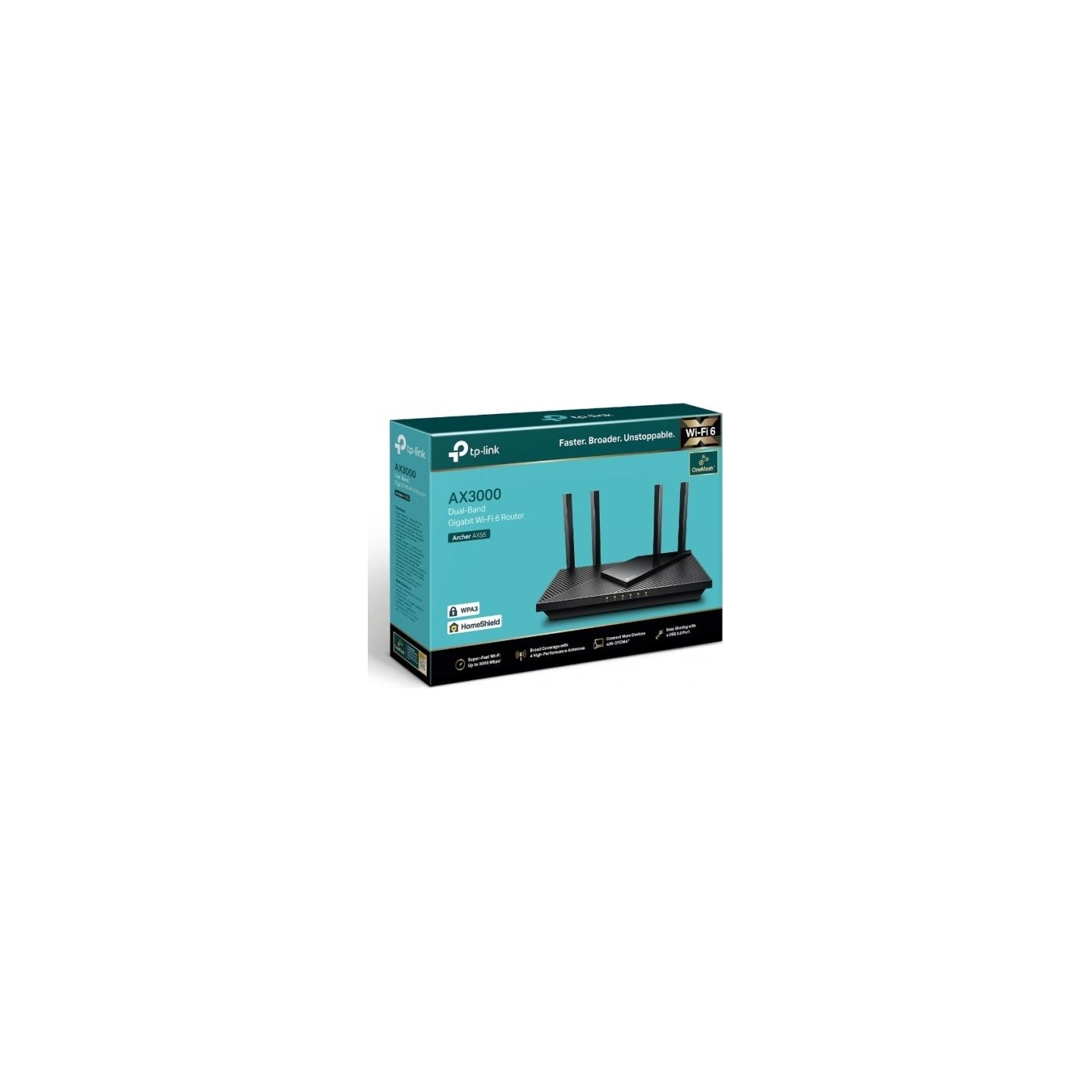 Tp-Link AX3000 Dual-Band Wi-Fi 6 Router