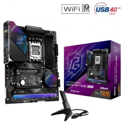 Asrock Motherboard X870 RIPTIDE WIFI 4DDR5 M.2 ATX