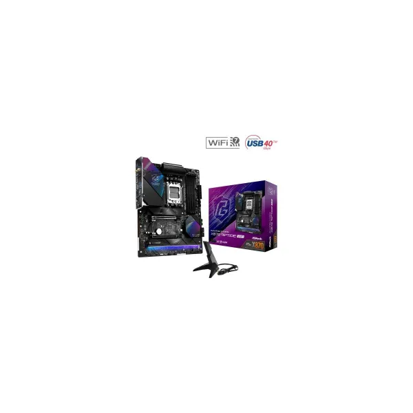 Asrock Motherboard X870 RIPTIDE WIFI 4DDR5 M.2 ATX