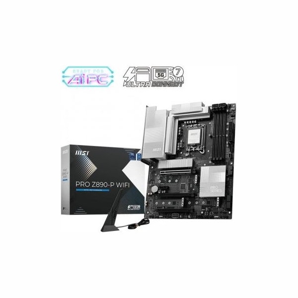 MSI Motherboard PRO Z890-P WIFI s1851 4DDR5 ATX