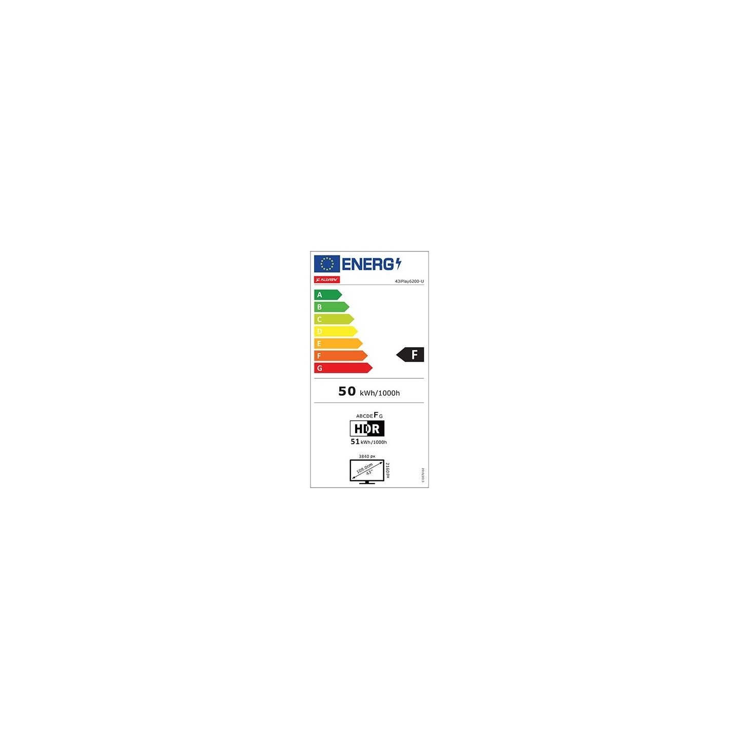 Allview TV LED 43 inches 43IPLAY6200-U