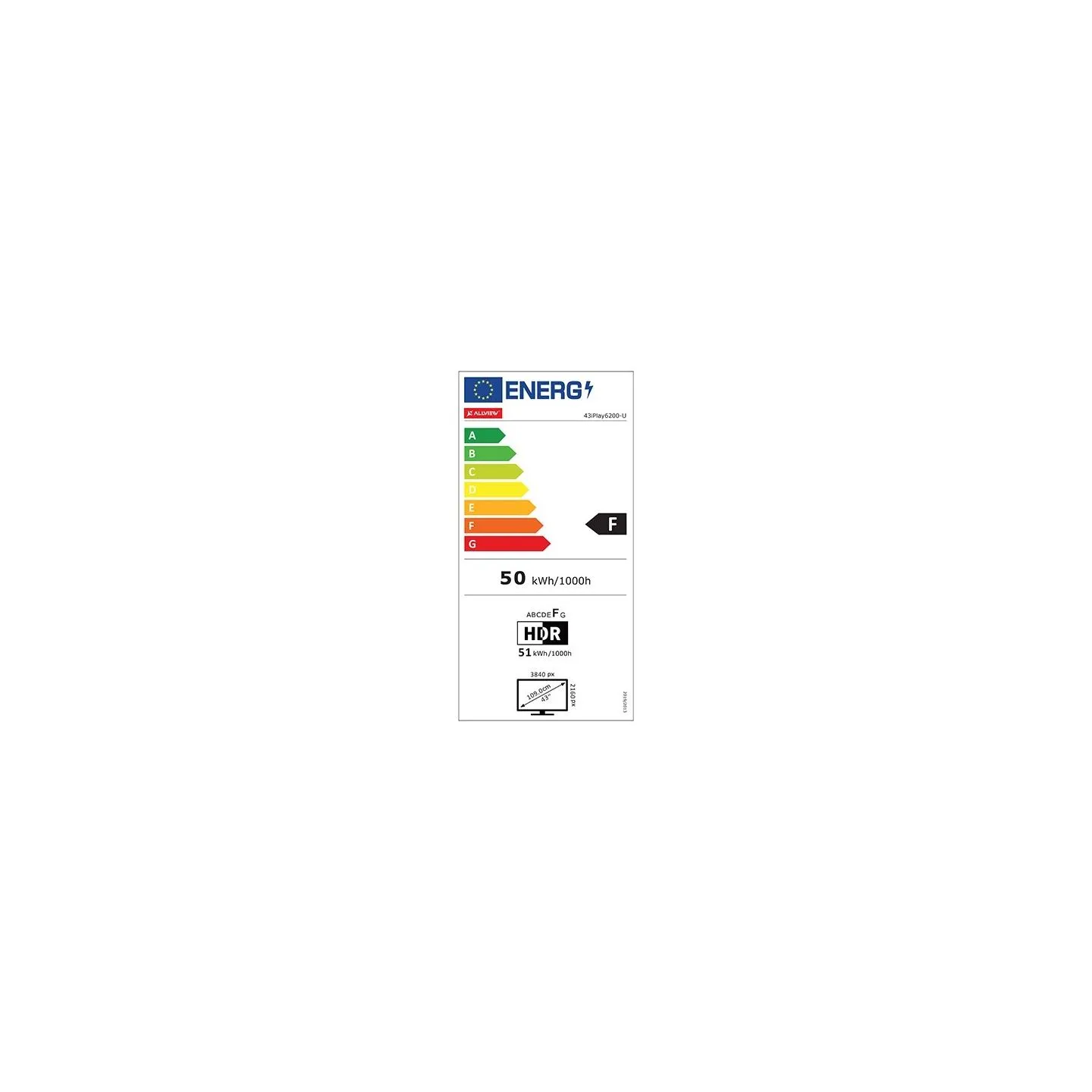 Allview TV LED 43 inches 43IPLAY6200-U