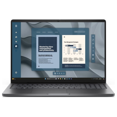 Dell Pro 16 PC16255/AMD Ryzen 5 220/16GB/512GB SSD/16.0" FHD+/AMD Radeon 740M/FgrPr/FHD/IR Cam/Mic/WLAN + BT/US Backlit Kb/3 Cel