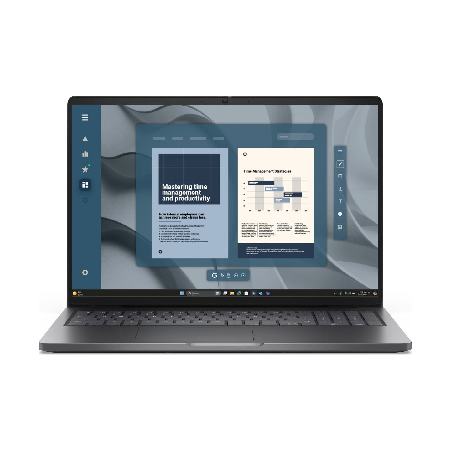 Dell Pro 16 PC16255/AMD Ryzen 5 220/16GB/512GB SSD/16.0" FHD+/AMD Radeon 740M/FgrPr/FHD/IR Cam/Mic/WLAN + BT/US Backlit Kb/3 Cel