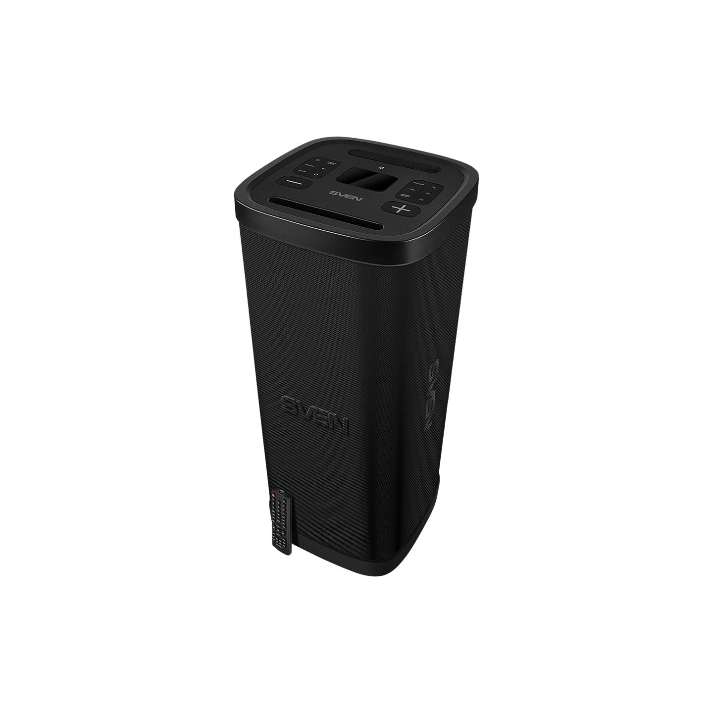 Sven Speaker Party Box SVEN PS-1250, black (300W, TWS, IPx4, Bluetooth, FM, USB, microSD, LED-display, 13500mAh)
