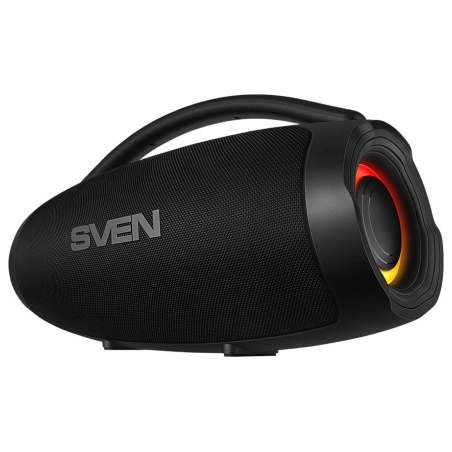 Sven Portable speaker SVEN PS-375, black, power output 30+2x15W (RMS), TWS, Bluetooth, USB, lithium battery