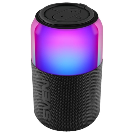 Sven portable speaker SVEN PS-130, red, power output 10W (RMS), TWS, Bluetooth, USB, lithium battery