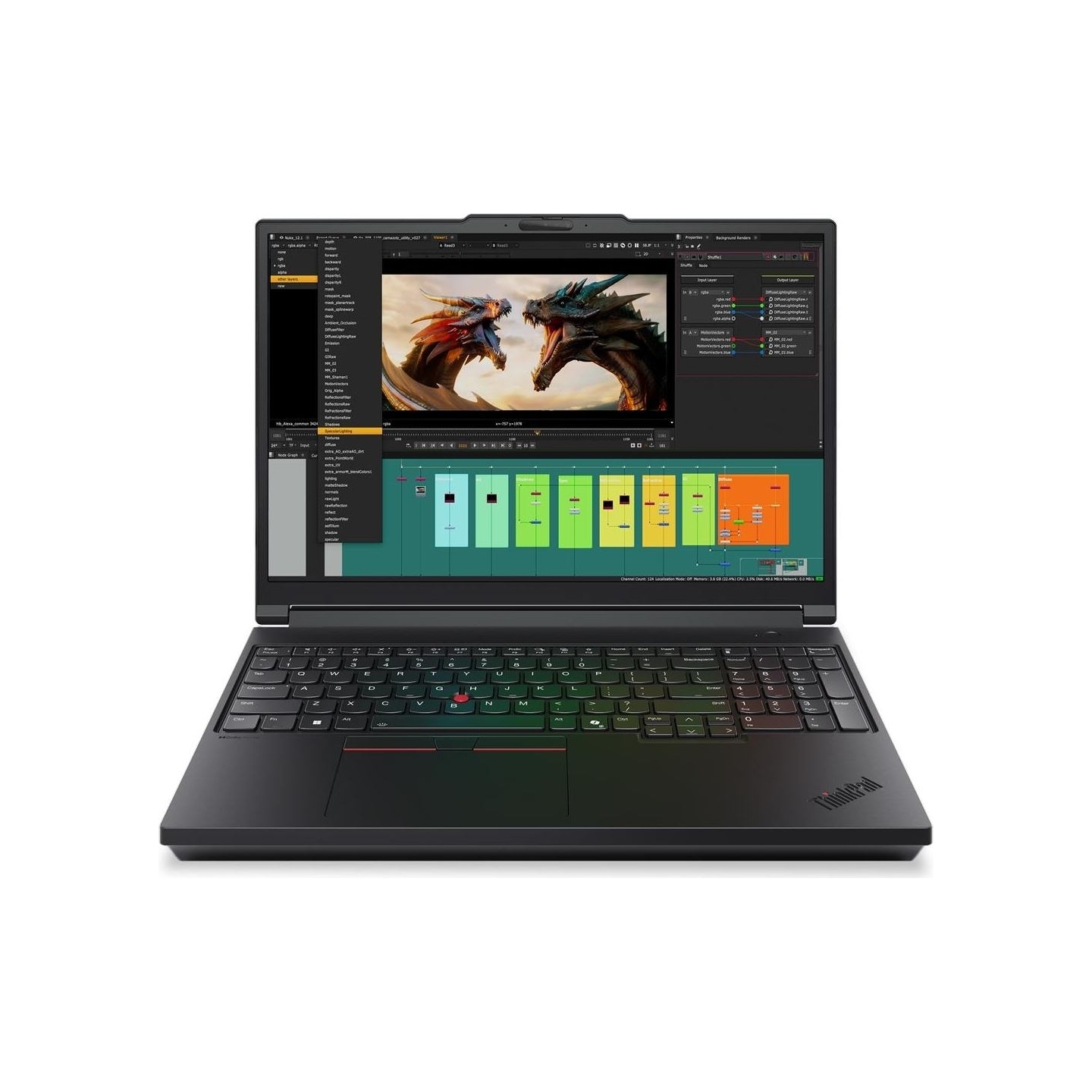 Lenovo P16 G3 U7-255HX/16WUXGA/32GB/1TB/RTX PRO 2000 8GB/W11P/3P/SWE