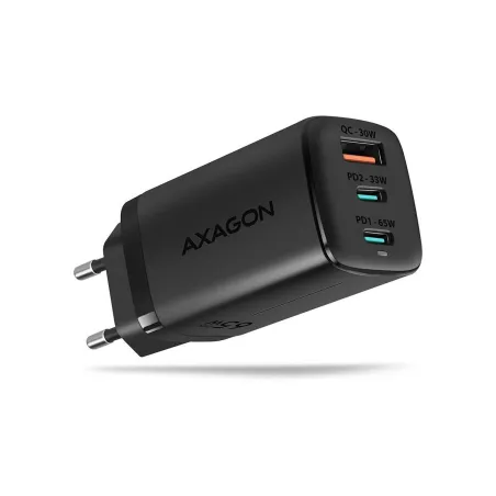 Axagon ACU-DPQ65 GAN WA ll charger, 3x port USB