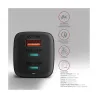 Axagon ACU-DPQ65 GAN WA ll charger, 3x port USB