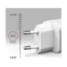 Axagon GaN wallcharger 3x port (USB-A + 2x USB-C), PD3.0/PPS/QC4+/SFC2.0/AFC/SCP/FCP/Apple, 65W | ACU-DPQ65W