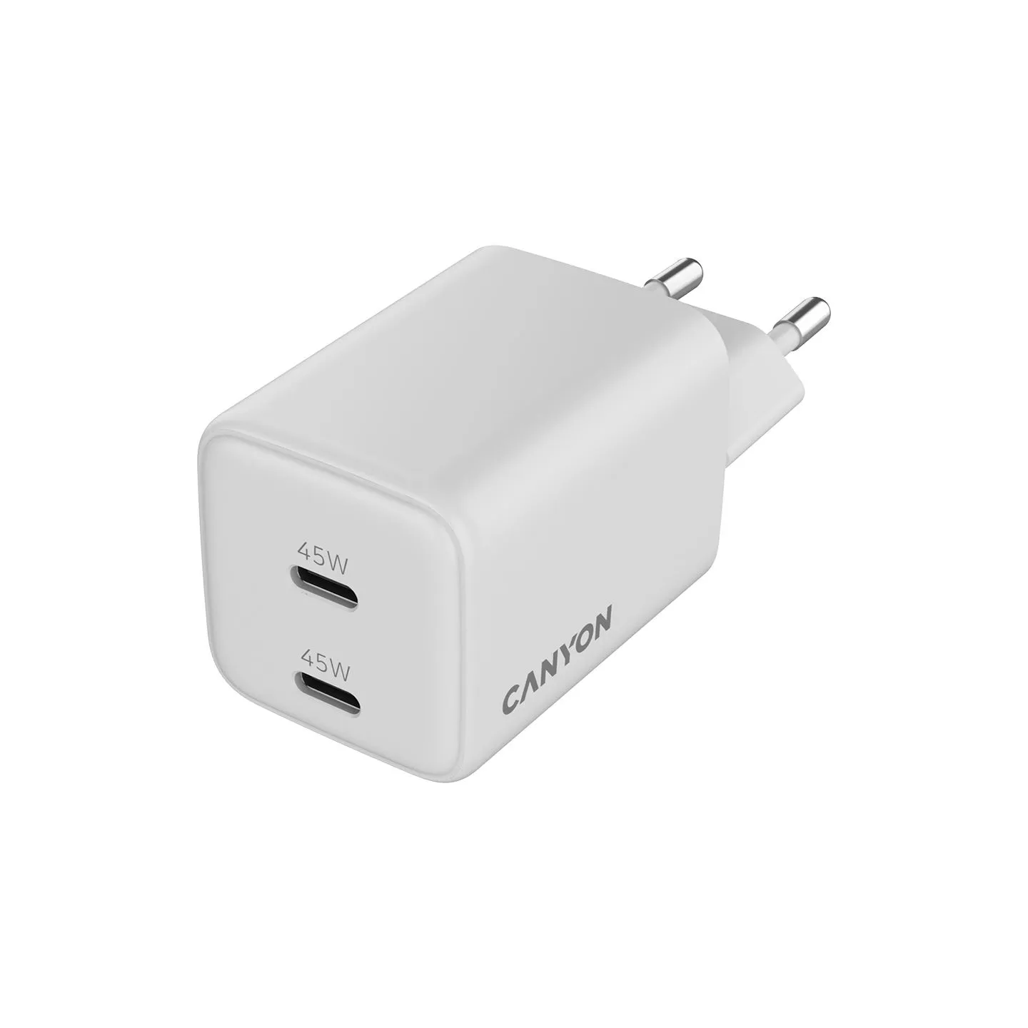 Canyon charger CU45CC GaN 45W 2xPD EU White