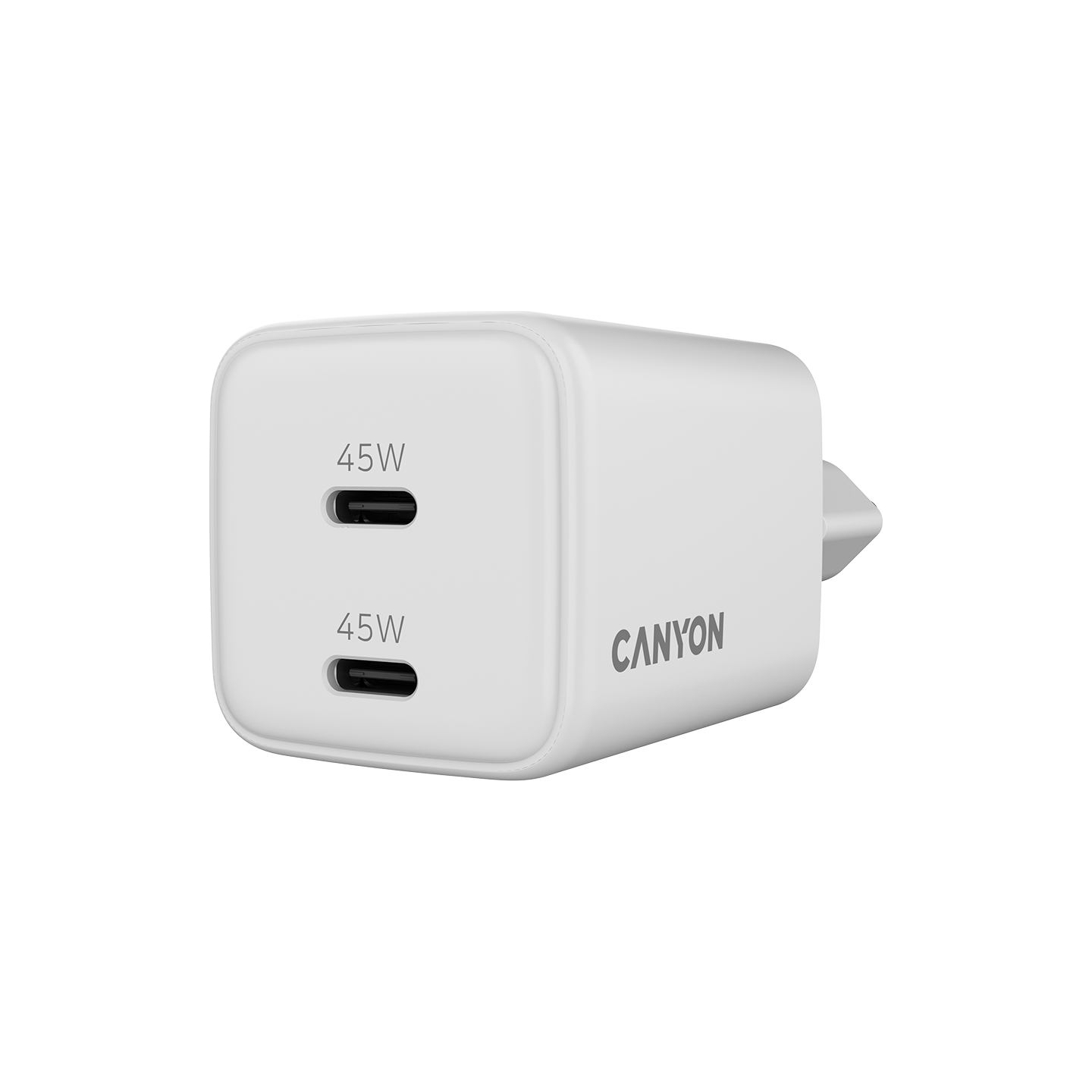 Canyon charger CU45CC GaN 45W 2xPD EU White