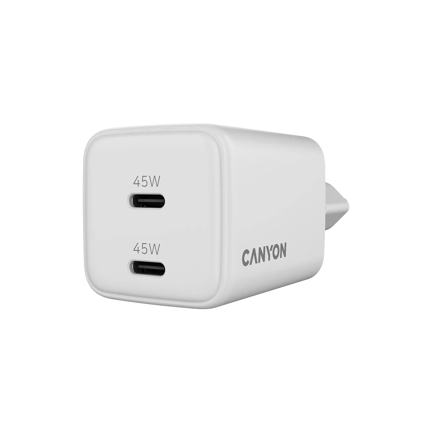 Canyon charger CU45CC GaN 45W 2xPD EU White
