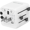 Canyon Travel Adapter OnTour One EU/UK/US/AUS White