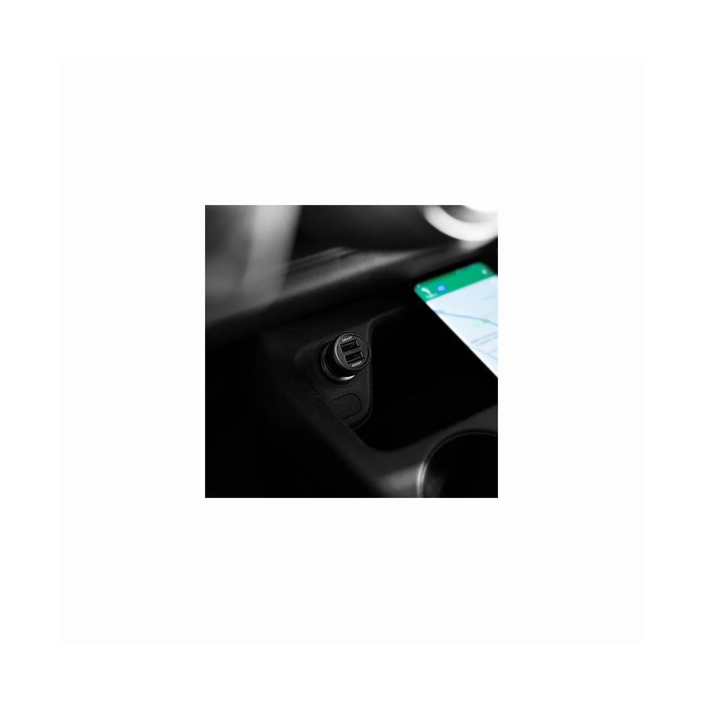 Axagon PWC-5V5 car charger Smart 5V 2,4A + 2,4A, 24W, black
