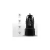 Axagon PWC-5V5 car charger Smart 5V 2,4A + 2,4A, 24W, black