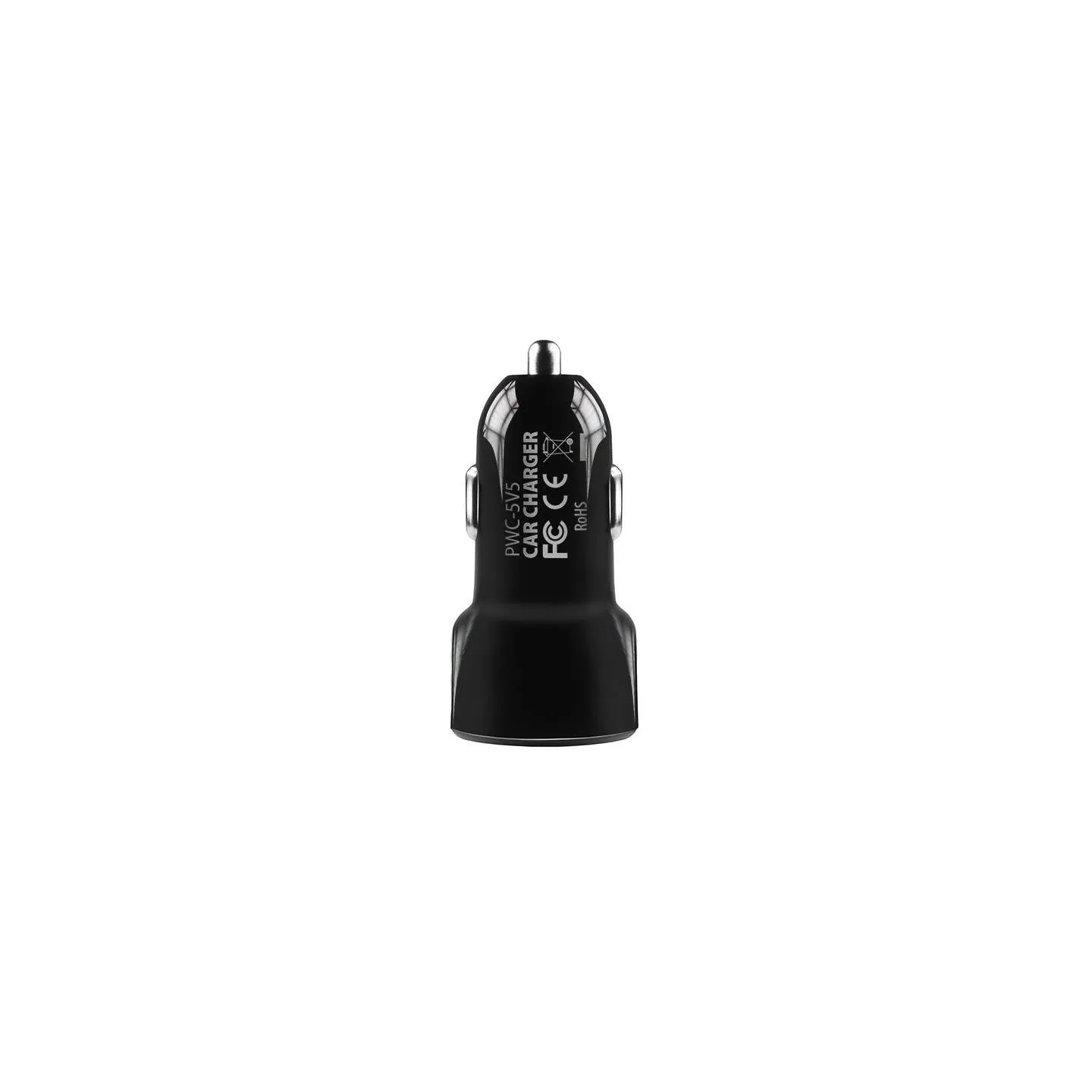 Axagon PWC-5V5 car charger Smart 5V 2,4A + 2,4A, 24W, black