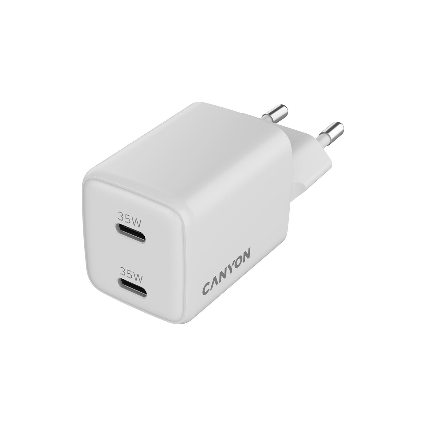Canyon charger CU35CC GaN 35W 2xPD EU White