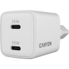 Canyon charger CU35CC GaN 35W 2xPD EU White