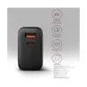 Axagon ACU-PQ45 wall charger QC3.0,4.0/AFC/FCP/PPS/Apple + PD type-C, 45W, black