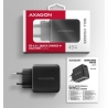 Axagon ACU-PQ45 wall charger QC3.0,4.0/AFC/FCP/PPS/Apple + PD type-C, 45W, black