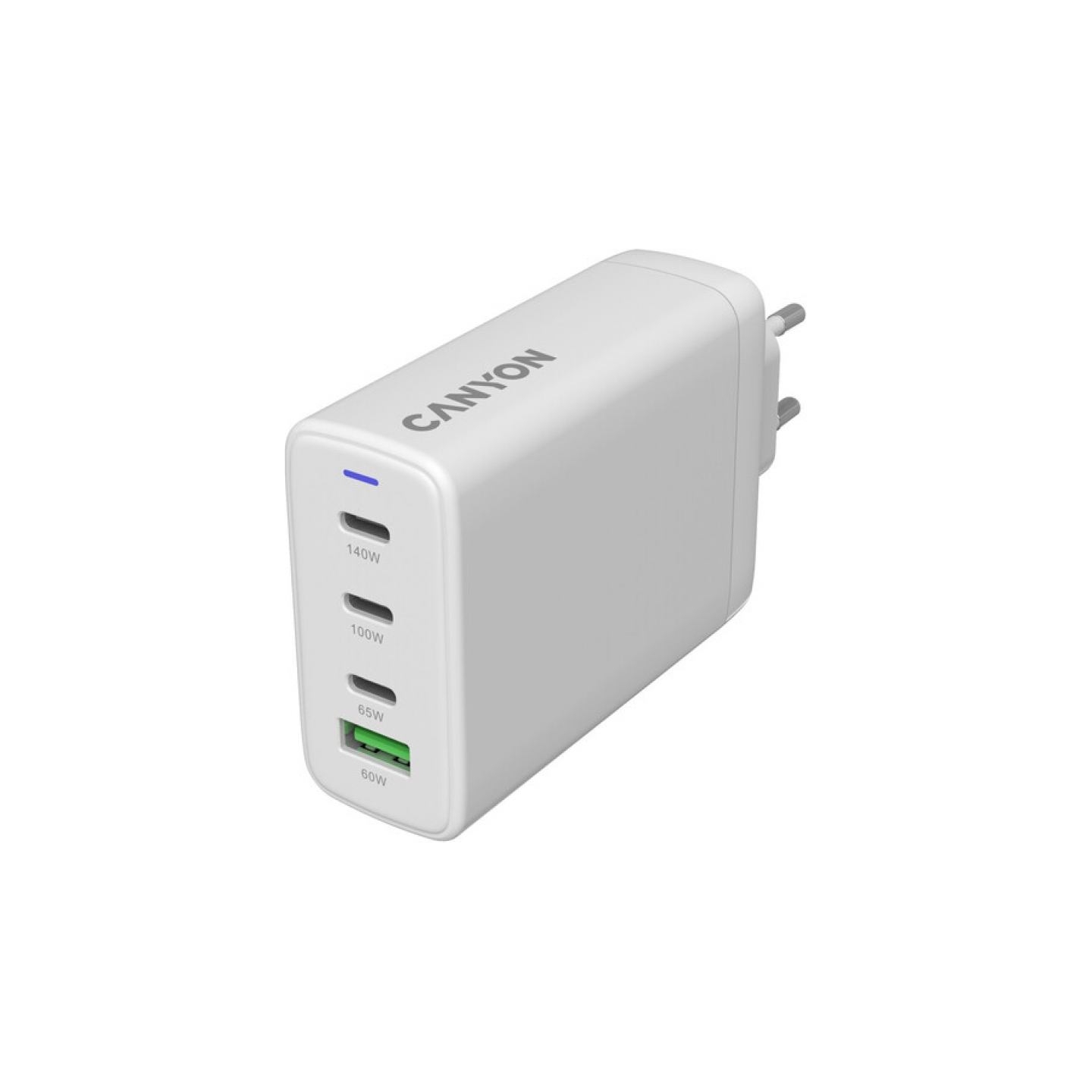 Canyon charger CU140ACC GaN 150W 3xPD 1xQC EU White