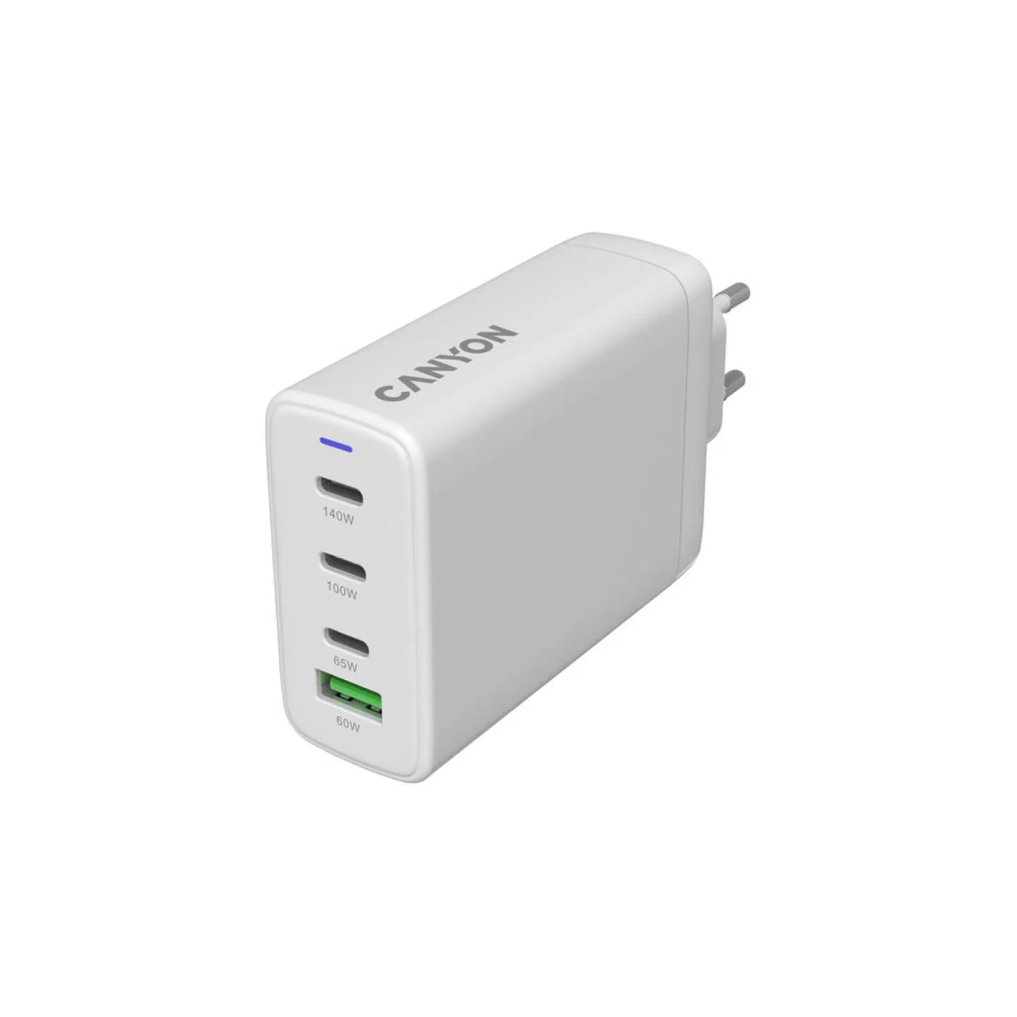 Canyon charger CU140ACC GaN 150W 3xPD 1xQC EU White